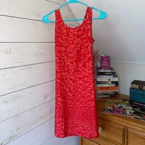 Beachy red dress size S